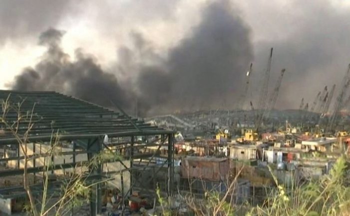 லெபனான் தலைநகரில் பாரிய குண்டு வெடிப்பு, 50 பேர் பலி