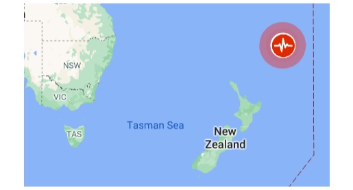 நியூசிலாந்தில் 8.1 அளவு நிலநடுக்கம், சுனாமி எச்சரிக்கை