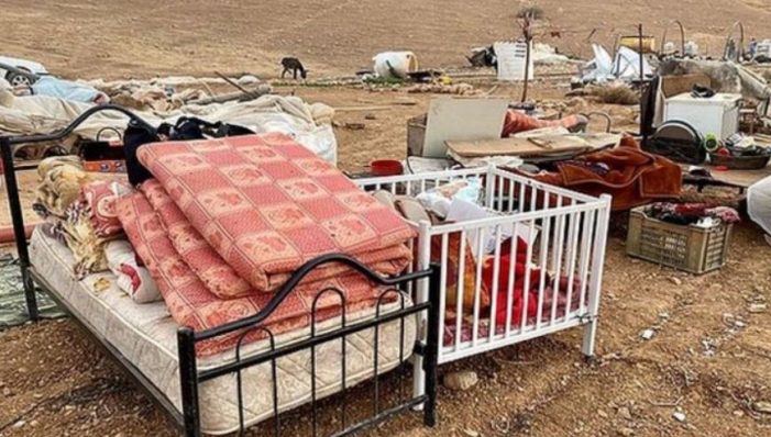 பலஸ்தீனர் வீடுகளை இஸ்ரேல் அழிப்பு, 73 பேர் வீதியில்