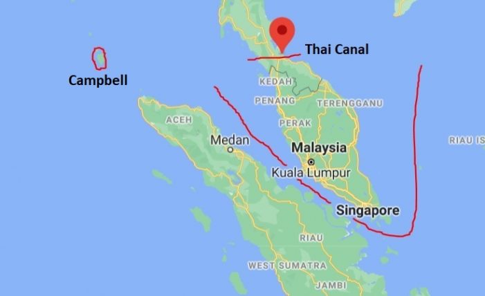 தாய்லாந்தில் சீன கால்வாய், அந்தமானில் இந்திய தளம்